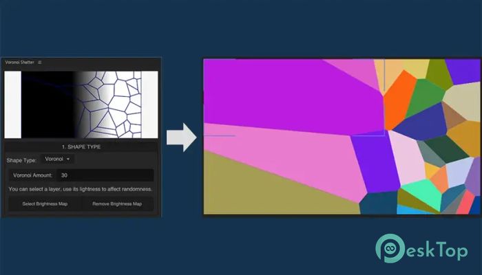تحميل برنامج Aescripts - Voronoi Shatter 3 v3.0 برابط مباشر