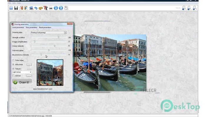  تحميل برنامج FotoSketcher 3.90 برابط مباشر