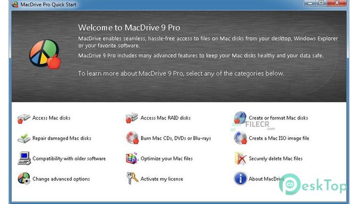 Скачать Mediafour MacDrive Pro 10.5.7.6 полная версия активирована бесплатно