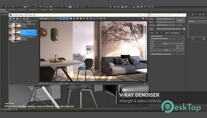 Chaos V-Ray for 3ds Max 6.10.08  完全アクティベート版を無料でダウンロード