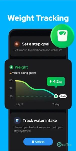 Step Counter - Pedometer 1.2.1 APK MOD Полная бесплатная загрузка