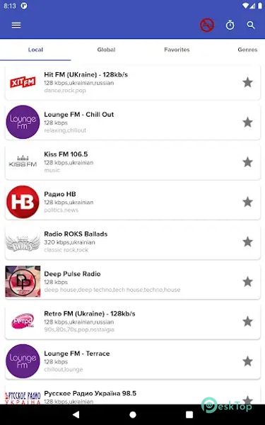 RadioG Online radio & recorder