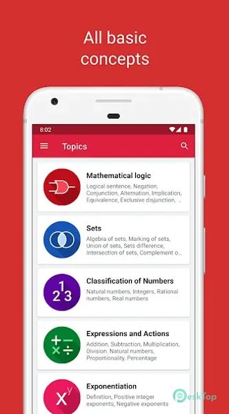 Maths Pro - Notes & Formulas 1.0.1 APK MOD Descarga gratuita completa