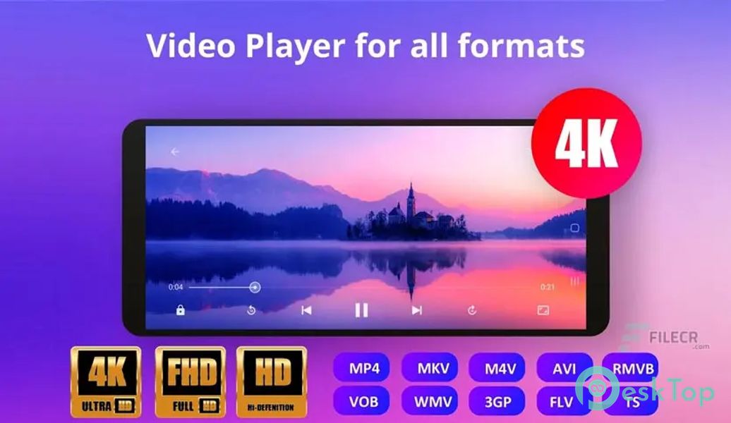 Video&Player All Format 2.5.4 APK MOD Полная бесплатная загрузка