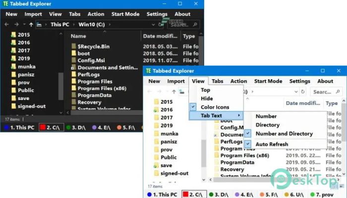 تحميل برنامج Tabbed Explorer 1.2.0.5 برابط مباشر