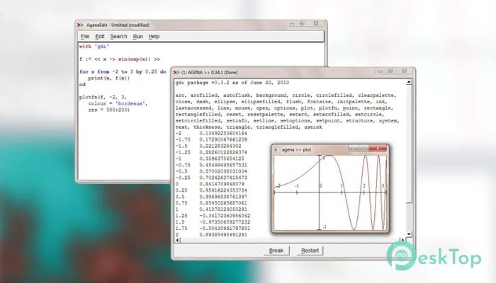 Agena Programming Language 3.15.3 Tam Sürüm Aktif Edilmiş Ücretsiz İndir