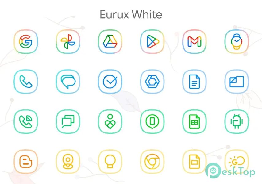 Eurux White - Icon Pack 2.8 APK MOD 完整免费下载