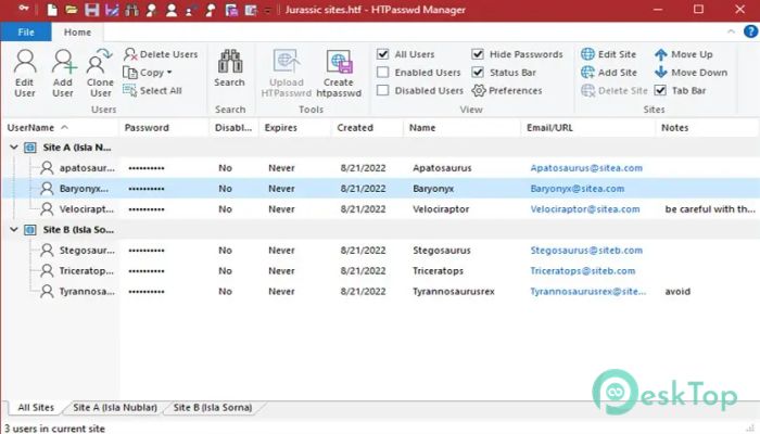 Carthago HTPasswd Manager 1.0 Tam Sürüm Aktif Edilmiş Ücretsiz İndir