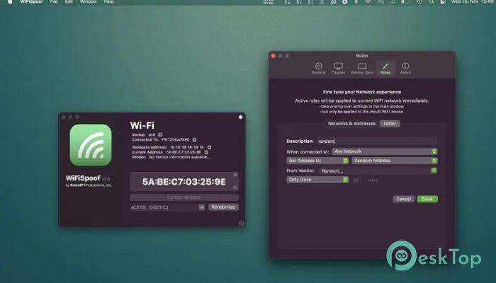 Download WiFiSpoof 3.9 Free For Mac