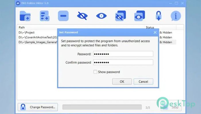 Télécharger TkoSoft Folder Hider 1.0 Gratuitement Activé Complètement