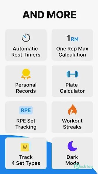 Hevy - Gym Log Workout Tracker 2.1.1 APK MOD Полная бесплатная загрузка