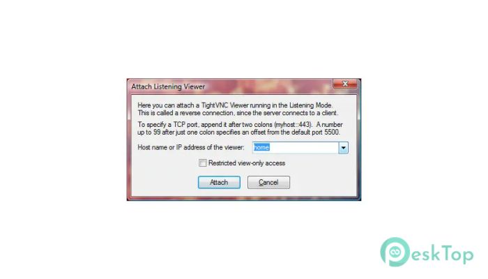 تحميل برنامج TightVNC 2.8.63 برابط مباشر