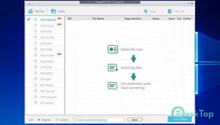 Download iCareAll PDF Converter Pro 2.5 Free Full Activated