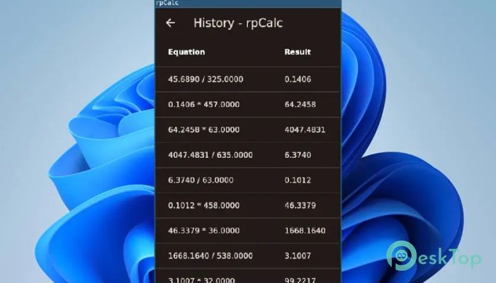 Download rpCalc 1.0.1 Free Full Activated