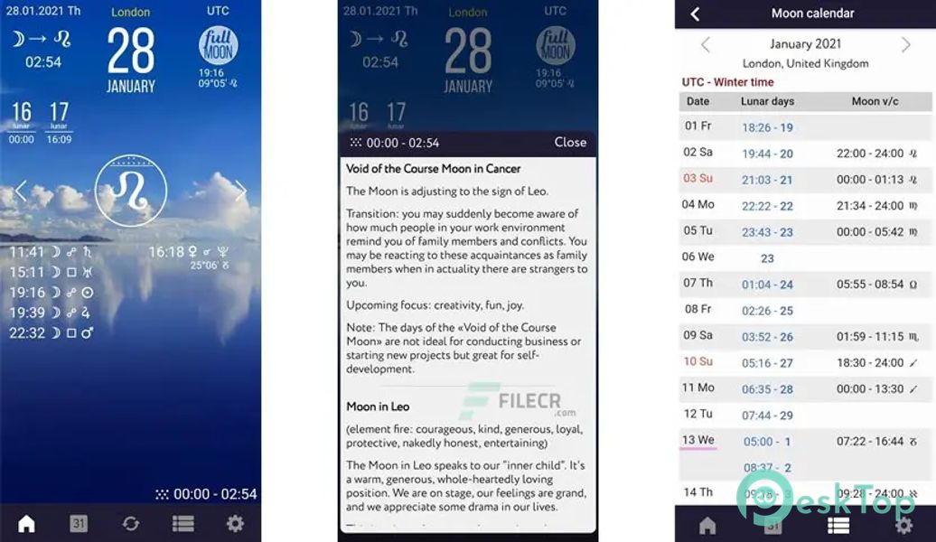 Sky Calendar 2021 v1.1.8 APK MOD تحميل مجاني كامل