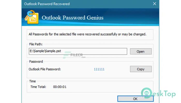 تحميل برنامج iSunshare Outlook Password Genius 3.1.30 برابط مباشر