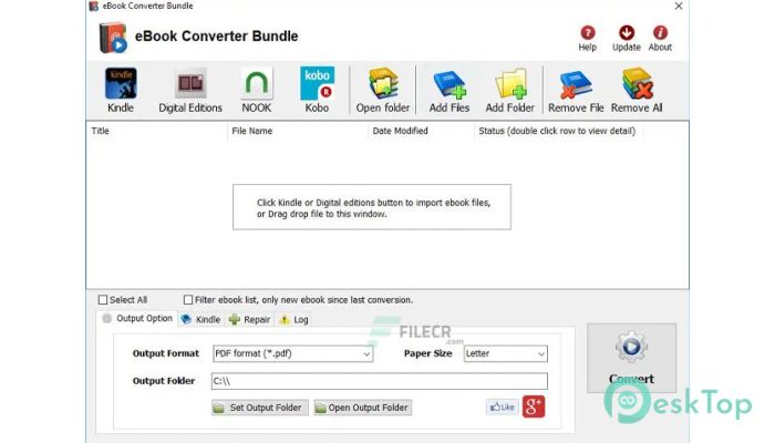  تحميل برنامج EBook Converter Bundle  3.22.10801.441 برابط مباشر