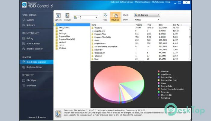 Download Ashampoo HDD Control 3.20.00 Free Full Activated