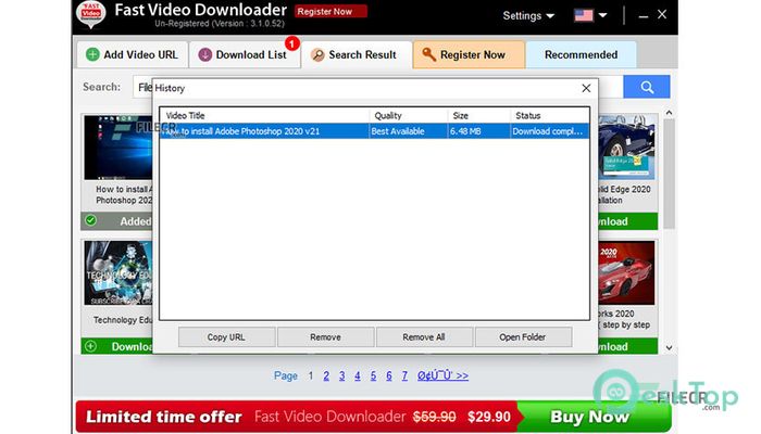  تحميل برنامج Fast Video Downloader 4.0.0.48 برابط مباشر