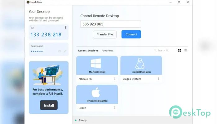 Скачать HopToDesk 1.0 полная версия активирована бесплатно