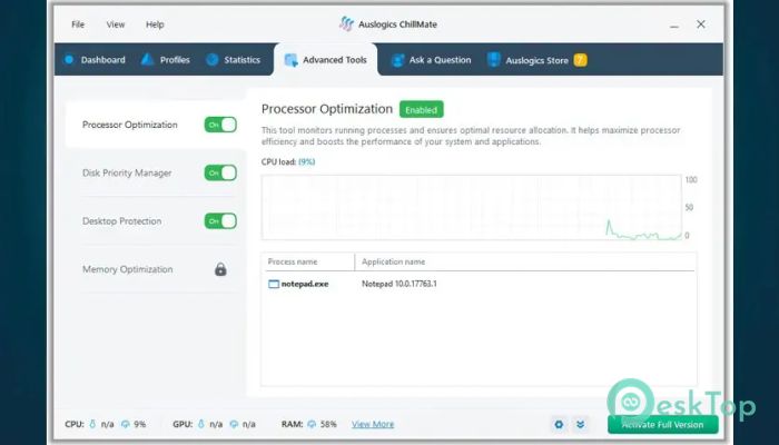 تحميل برنامج Auslogics ChillMate 1.0.0.0 برابط مباشر