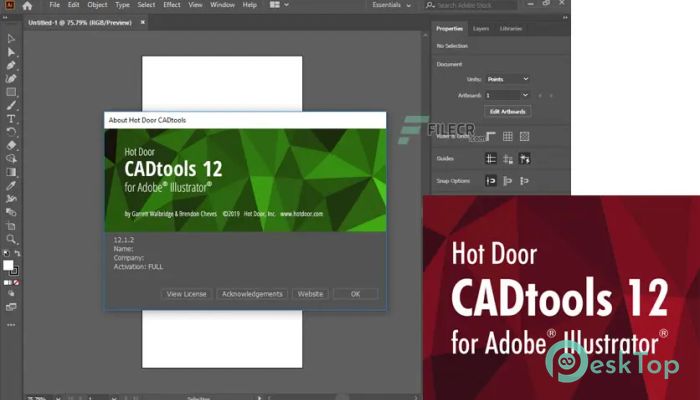 Hot Door CADtools 2026  v30.2.0 for Adobe Illustrator Tam Sürüm Aktif Edilmiş Ücretsiz İndir