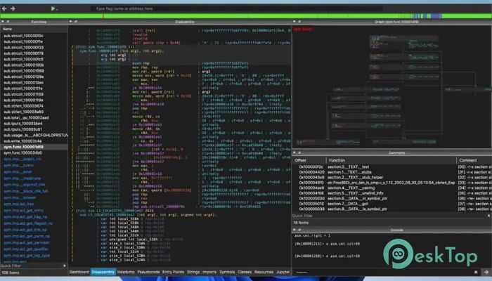 Descargar Radare2  v6.1.2 Completo Activado Gratis