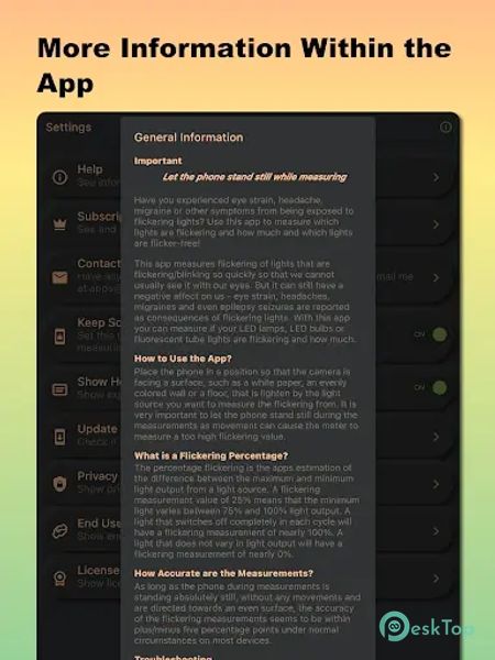 LED Light Flicker Meter 1.4.4 APK MOD Descarga gratuita completa