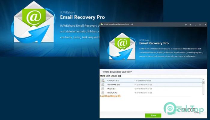 Download IUWEshare Email Recovery Pro 7.9.9.9 Unlimited / AdvancedPE Free Full Activated