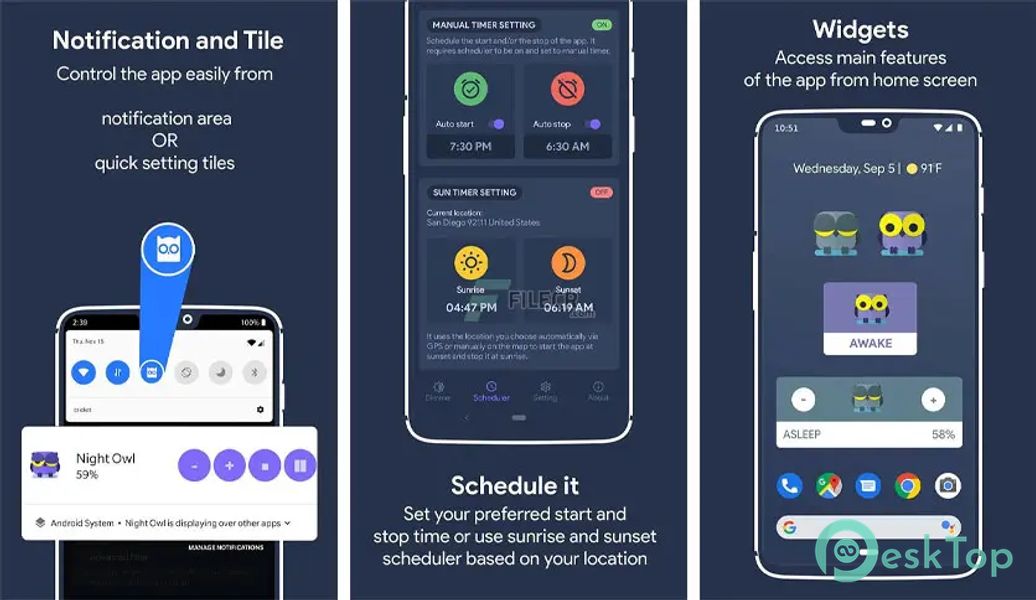 Night Owl – Screen Dimmer & Night Mode