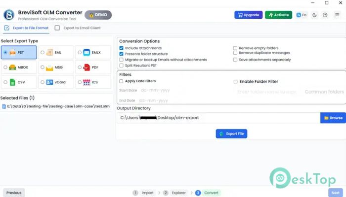 Download BreviSoft OLM Converter Tool 1.0 Free Full Activated