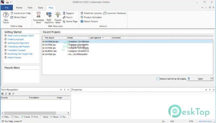 تحميل برنامج SDL Passolo 2022 Collaboration Edition  v22.0.116.0 برابط مباشر