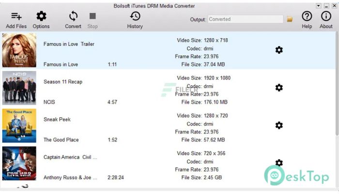  تحميل برنامج Boilsoft iTunes DRM Media Converter  1.5.4 برابط مباشر