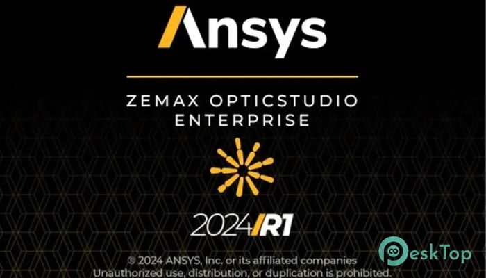  تحميل برنامج ANSYS Zemax OpticStudio  2024 R1.00 برابط مباشر