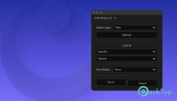 Descargar Aescripts - Orbit Script 1.0.0 Completo Activado Gratis