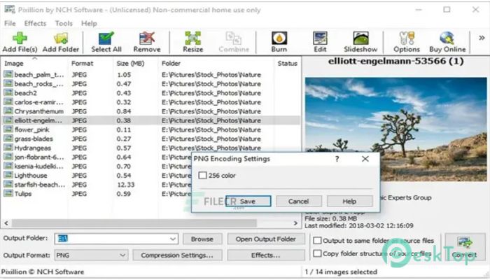 NCH Pixillion Image Converter Plus 12.30 Tam Sürüm Aktif Edilmiş Ücretsiz İndir