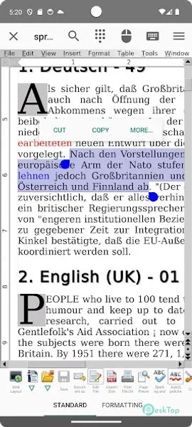 AndrOpen Office 5.6.1 APK MOD Tam Ücretsiz İndir