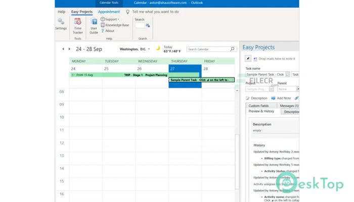  تحميل برنامج Easy Projects Outlook Add-In for Desktop  3.7.3.0 برابط مباشر