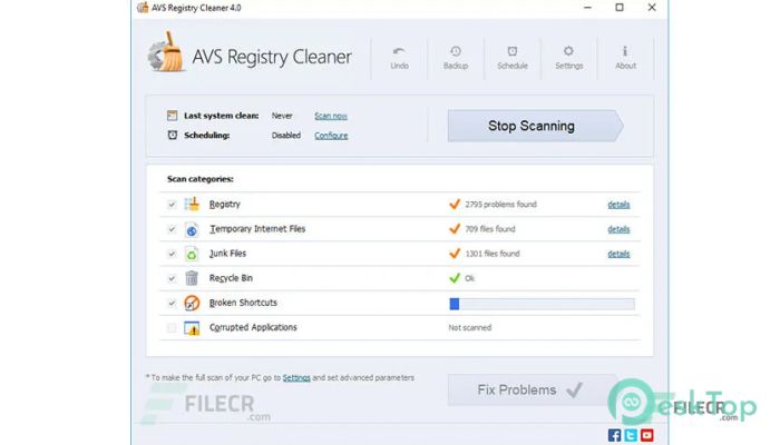  تحميل برنامج AVS Registry Cleaner 4.2.1.294 برابط مباشر