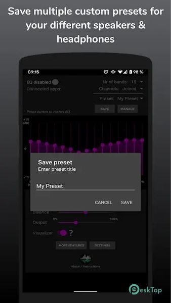 Télécharger SpotEQ31 - 31 Band Equalizer 2.2 APK MOD Gratuitement et Complet