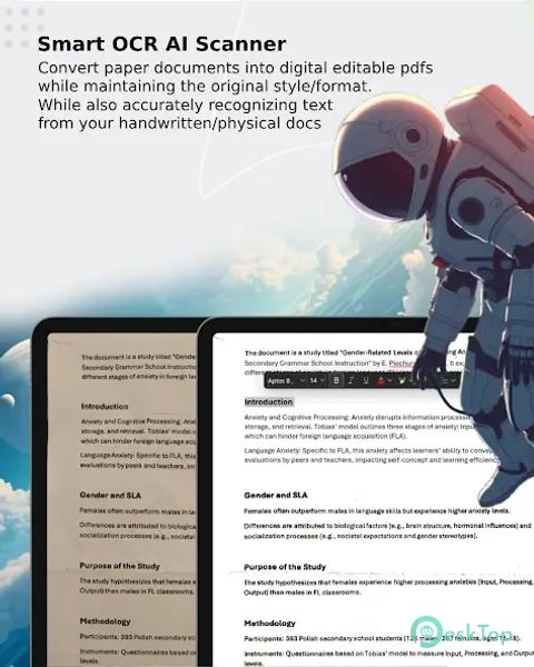 AI PDF documents OCR scanner 1.8 APK MOD 完整免费下载