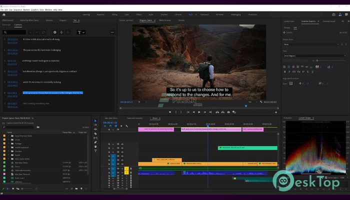  تحميل برنامج Adobe Speech to Text for Premiere Pro 2022 v9.7 برابط مباشر