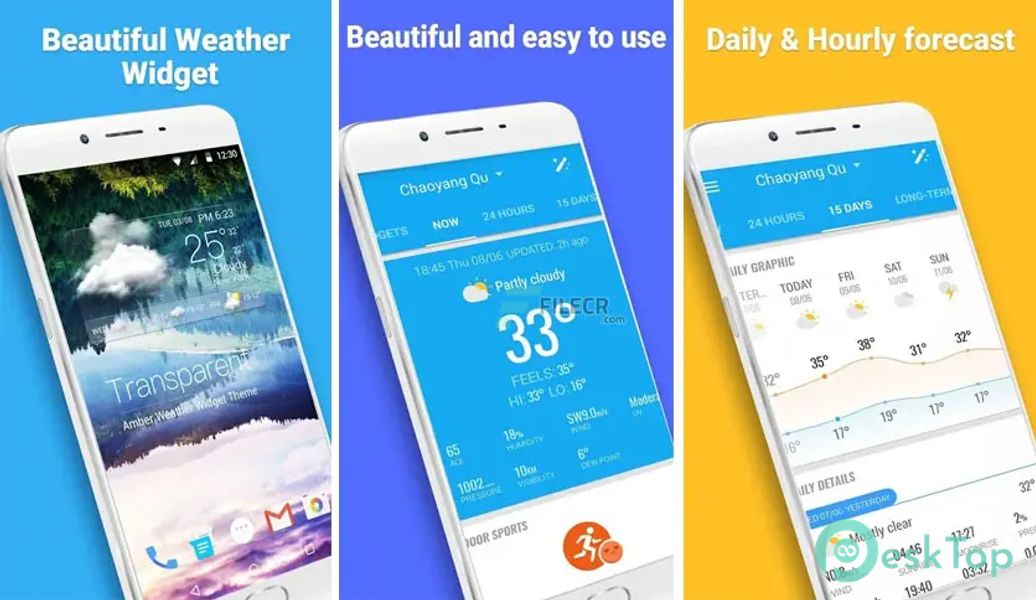 Amber Weather Premium v4.7.1 APK MOD Unlocked (Full) Free Download