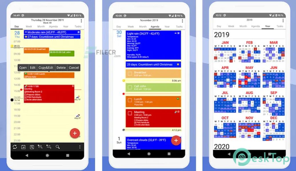 CalenGoo - Calendar and Tasks 1.0.183 build 1709 APK MOD Полная бесплатная загрузка