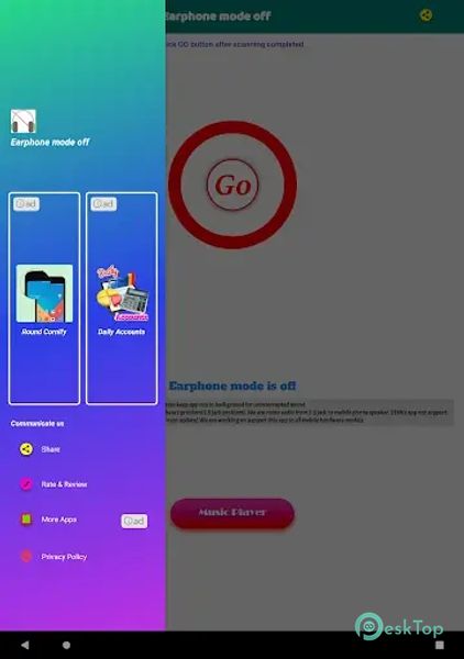 Earphone mode off 17.4.2 APK MOD Descarga gratuita completa
