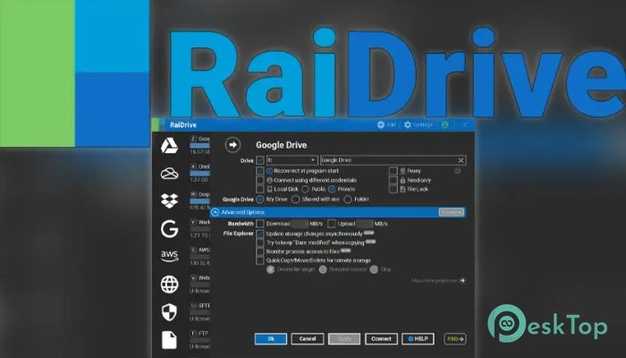 Скачать OpenBoxLab RaiDrive 1.0 полная версия активирована бесплатно