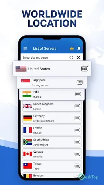Surfcron VPN 2.0.11 APK MOD تحميل مجاني كامل