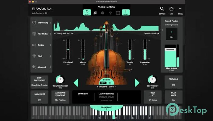 Audio Modeling SWAM String Sections  1.4.1 Tam Sürüm Aktif Edilmiş Ücretsiz İndir