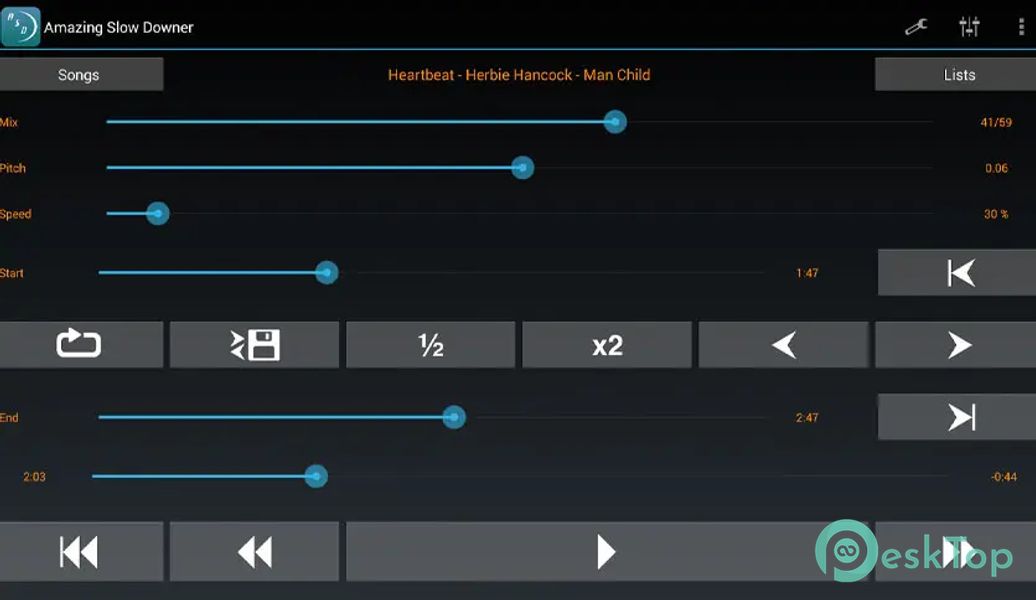 Amazing Slow Downer v2.7.6 APK MOD Полная бесплатная загрузка