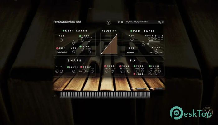 تحميل برنامج Virtuscape Audio Rhodecase88 v1.0.1 برابط مباشر